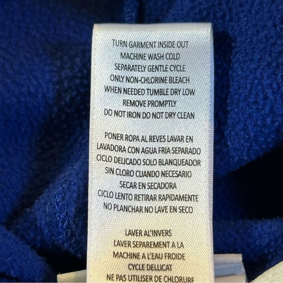 Youth Nike NY Giants NFL Property of Giants Hoodie Sweatshirt Blue XL (18/20) - Picture 6 of 12